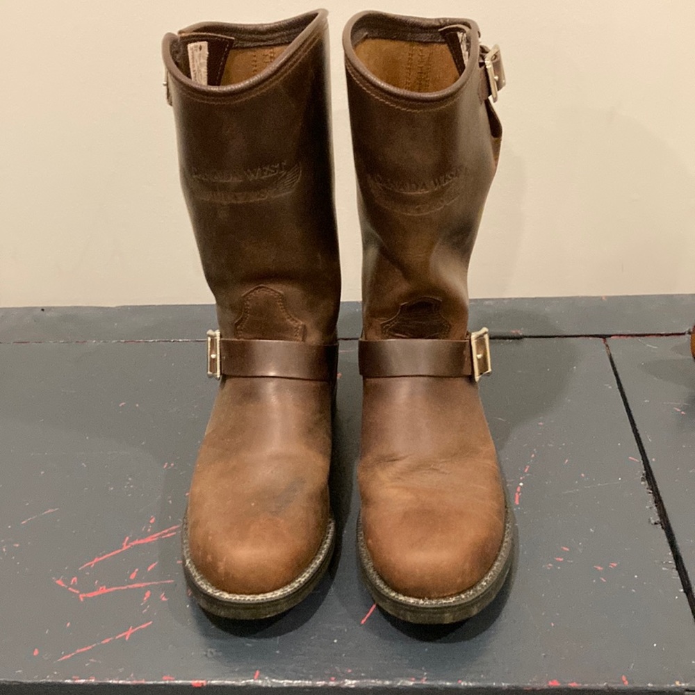 Men's Canada West Engineer Boots size 9